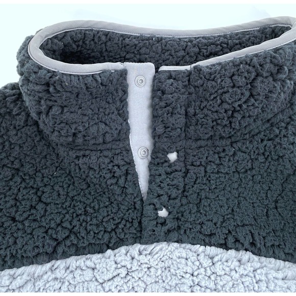 32 Degrees Sherpa Mock-Neck Sweatshirt-XS/ XL/ XXL - Picture 4 of 6